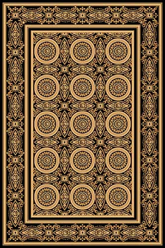Ковёр OLIMPOS 18 Черный Коллекция российских ковров «Олимпос» - это разнообразный дизайн и формы.  Высота ворса 11 мм. Количество ворсовых точек на кв.м.: 281600. Состав Хитсэт 100%. Вес м2: 2200 г.  Цена за м2: