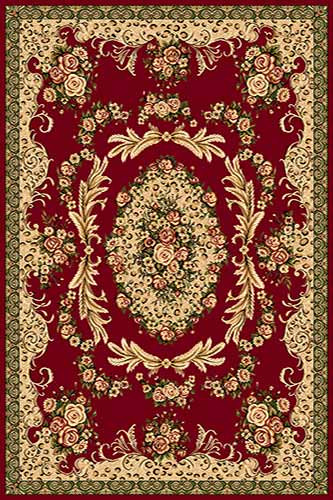 Ковёр OLIMPOS 11 Красный Коллекция российских ковров «Олимпос» - это разнообразный дизайн и формы.  Высота ворса 11 мм. Количество ворсовых точек на кв.м.: 281600. Состав Хитсэт 100%. Вес м2: 2200 г.  Цена за м2: