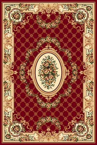 Ковёр OLIMPOS 13 Красный Коллекция российских ковров «Олимпос» - это разнообразный дизайн и формы.  Высота ворса 11 мм. Количество ворсовых точек на кв.м.: 281600. Состав Хитсэт 100%. Вес м2: 2200 г.  Цена за м2: