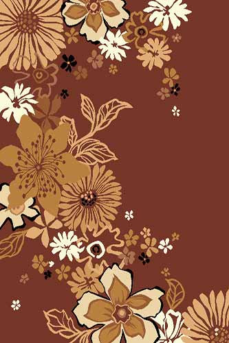 Ковёр DIANA (Laguna) 23 Коричневый Коллекция Диана - это традиционное качество ковров, включает в себя как классические, так и абстрактные дизайны.  Цена за м2:
