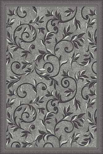 Ковёр SILVER 23 Черный Коллекция SILVER- это традиционное качество ковров, включает в себя как классические, так и абстрактные дизайны. Цена за м2: