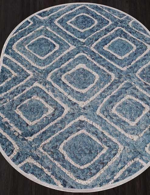Ковёр MOROCCO-D856-BLUE-OVAL Российский Ковёр Морокко.Цена указана за 1 кв/метр.