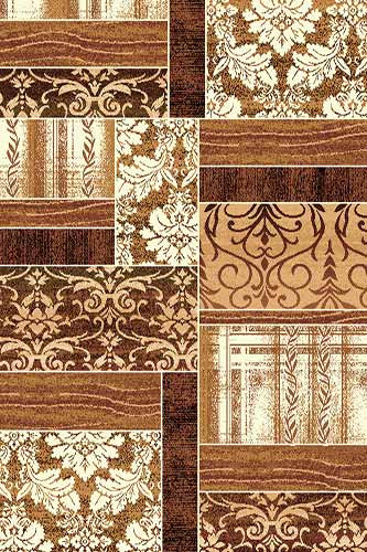 Ковёр DIANA (Laguna) 36 Коричневый Коллекция Диана - это традиционное качество ковров, включает в себя как классические, так и абстрактные дизайны.  Цена за м2: