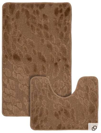 Набор ковриков для ванной Classic №108 Материал: ПолипропиленРазмеры:   60*100 и 50*60Страна:     Турция