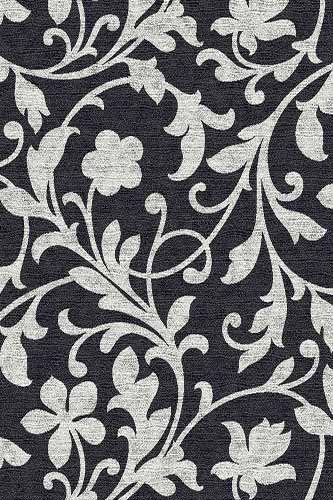 Ковёр SILVER 8 Черный Коллекция SILVER- это традиционное качество ковров, включает в себя как классические, так и абстрактные дизайны. Цена за м2: