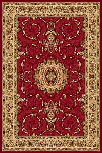 Ковёр IZMIR 5 Красный Классический ковёр  в восточном стиле, наиболее популярный дизайн на сегодняшний день. Ковер Российский Измир.Высота ворса 12 мм.Состав Хитсэт 100%.Вес м2: 2500 г. Цена за м2: