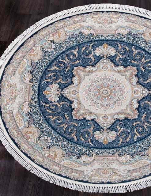 Иранский ковер FARSI 1500 144-DARK-BLUE-DAIRE Персидские ковры FARSI 1500 Цена указана за кв. метр