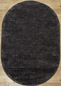 Овальный ковер PLATINUM T600 BLACK