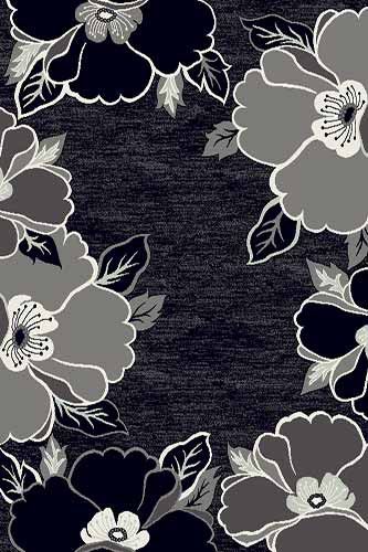Ковёр SILVER 20 Черный Коллекция SILVER- это традиционное качество ковров, включает в себя как классические, так и абстрактные дизайны. Цена за м2: