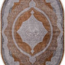 Турецкий ковер ERVA-18135-GRAY-TERRA-OVAL