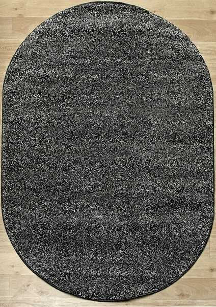 Овальный ковер PLATINUM T600 GRAY-BLACK Российский ковер ПЛАТИНУМ фабрики Меринос T600 GRAY-BLACK Цена указана за 1 квадратный метр