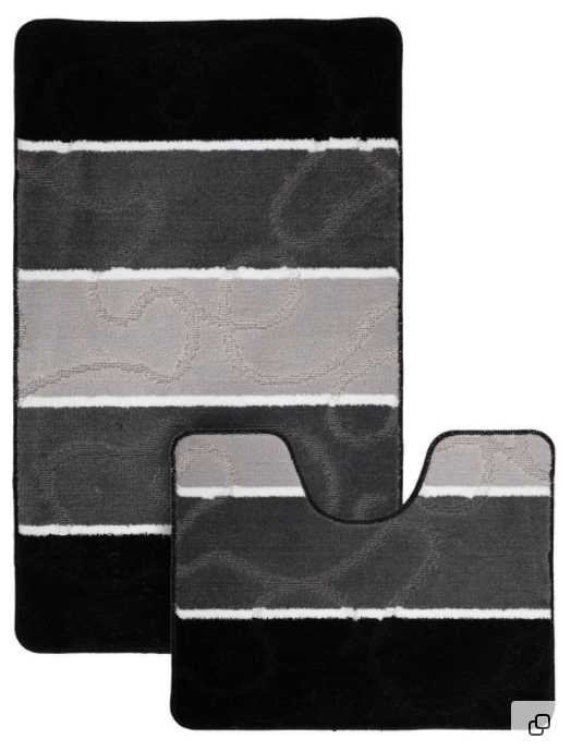 Набор ковриков для ванной Classic №92 Материал: ПолипропиленРазмеры:   60*100 и 50*60Страна:     Турция