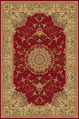 Ковёр IZMIR 9 Красный Классический ковёр  в восточном стиле, наиболее популярный дизайн на сегодняшний день. Ковер Российский Измир.Высота ворса 12 мм.Состав Хитсэт 100%.Вес м2: 2500 г. Цена за м2: