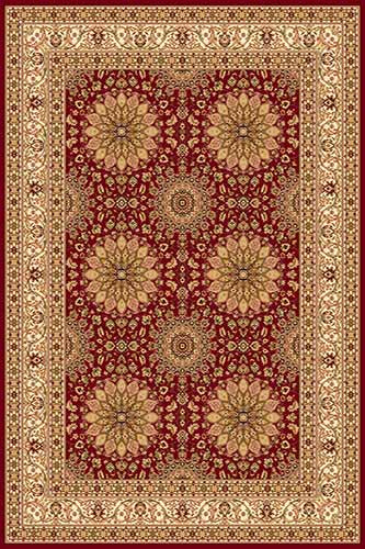 Ковёр IZMIR 13 Красный Классический ковёр  в восточном стиле, наиболее популярный дизайн на сегодняшний день. Ковер Российский Измир.Высота ворса 12 мм.Состав Хитсэт 100%.Вес м2: 2500 г. Цена за м2: