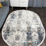 Турецкий ковер DOKU-9354H-BLUE-CREAM-OVAL