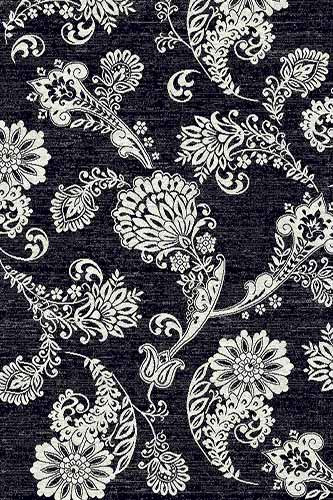 Ковёр SILVER 25 Черный Коллекция SILVER- это традиционное качество ковров, включает в себя как классические, так и абстрактные дизайны. Цена за м2: