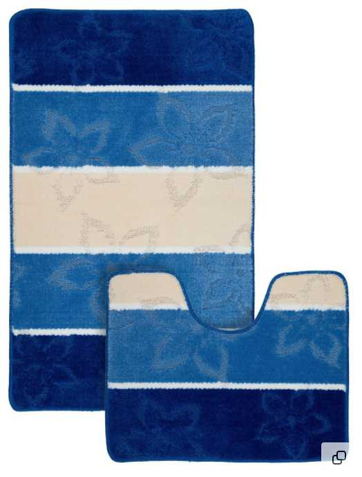 Набор ковриков для ванной Classic №85 Материал: ПолипропиленРазмеры:   60*100 и 50*60Страна:     Турция