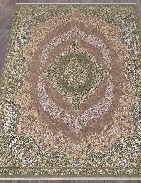 Турецкий ковер QATAR-33342-040-GREEN-STAN Восточные ковры QATARЦена указана за квадратный метр