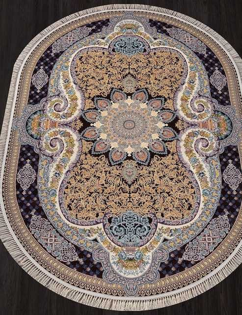 Иранский ковер SHIRAZ-5331-000-OVAL Персидские ковры SHIRAZ Цена указана за кв. метр