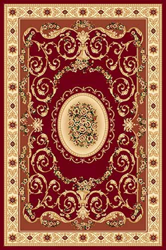 Ковёр OLIMPOS 10 Красный Коллекция российских ковров «Олимпос» - это разнообразный дизайн и формы.  Высота ворса 11 мм. Количество ворсовых точек на кв.м.: 281600. Состав Хитсэт 100%. Вес м2: 2200 г.  Цена за м2: