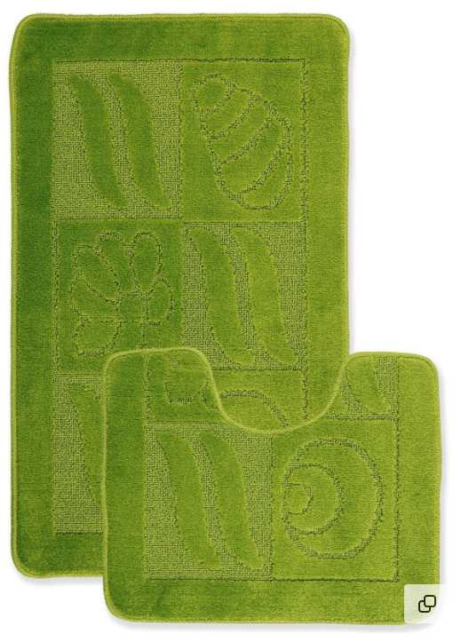 Набор ковриков для ванной Classic №65 Материал: ПолипропиленРазмеры:   60*100 и 50*60Страна:     Турция