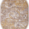 Турецкий ковер REGINA-O0273-075-GOLD-OVAL