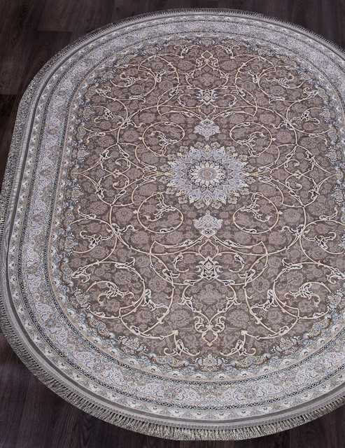 Иранский ковер FARSI 1200 G254-GRAY-OVAL Персидские ковры FARSI 1200 Цена указана за кв. метр