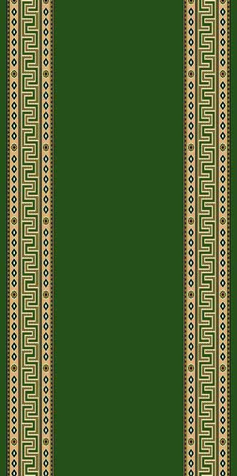 Дорожка ковровая (тканная) Diana 10 Зеленый Высота ворса 9 мм. Состав Полипропилен 100%. Вес м2: 1500 г.
Рулон 30 метров. Режем любые размеры.