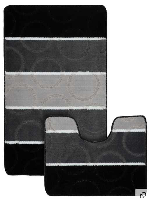 Набор ковриков для ванной Classic №86 Материал: ПолипропиленРазмеры:   60*100 и 50*60Страна:     Турция