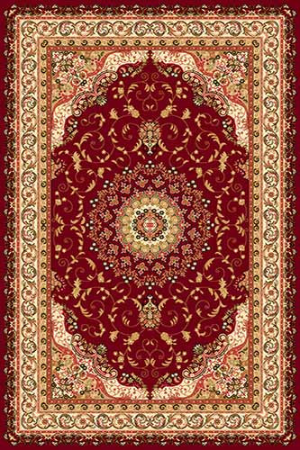 Ковёр IZMIR 16 Красный Классический ковёр  в восточном стиле, наиболее популярный дизайн на сегодняшний день. Ковер Российский Измир.Высота ворса 12 мм.Состав Хитсэт 100%.Вес м2: 2500 г. Цена за м2: