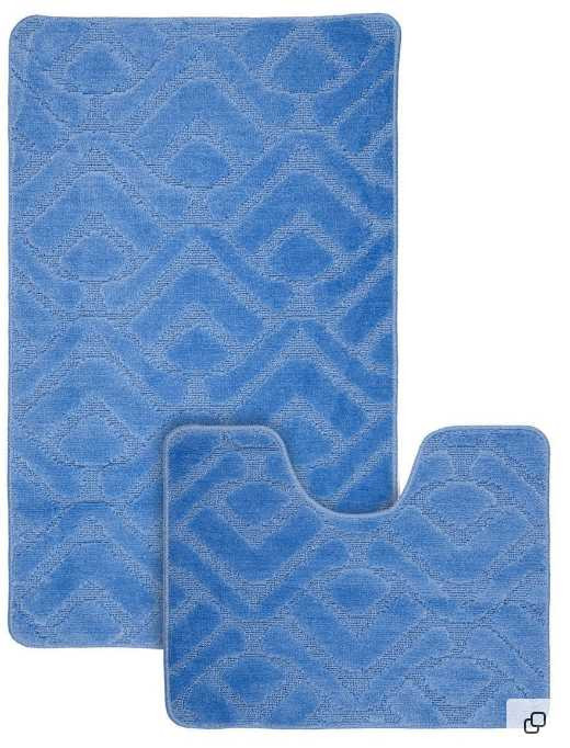 Набор ковриков для ванной Classic №111 Материал: ПолипропиленРазмеры:   60*100 и 50*60Страна:     Турция