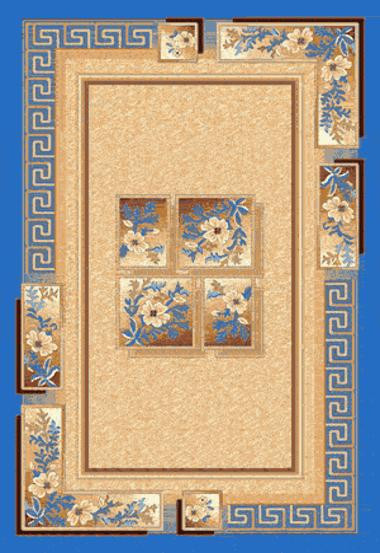 Ковёр MORANO (Laguna) 7 Синий Коллекция Морано- это традиционное качество ковров, включает в себя как классические, так и абстрактные дизайны. Цена за м2: