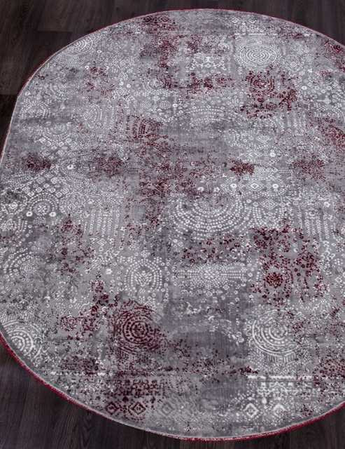 Турецкий ковер SATINE-S106B-KOYU-GREY-COKEN-RED-OVAL Восточные ковры SATINE
Цена указана за квадратный метр