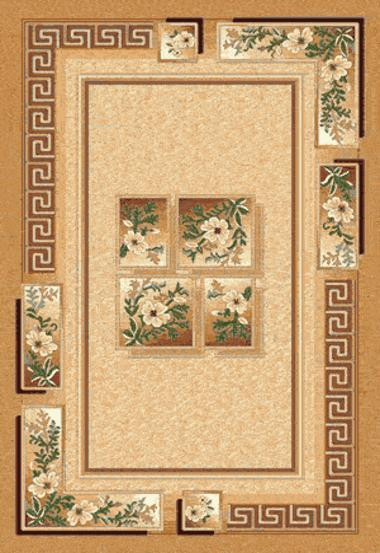 Ковёр MORANO (Laguna) 7 Бежевый Коллекция Морано- это традиционное качество ковров, включает в себя как классические, так и абстрактные дизайны. Цена за м2: