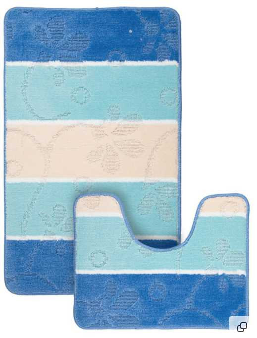 Набор ковриков для ванной Classic №82 Материал: ПолипропиленРазмеры:   60*100 и 50*60Страна:     Турция
