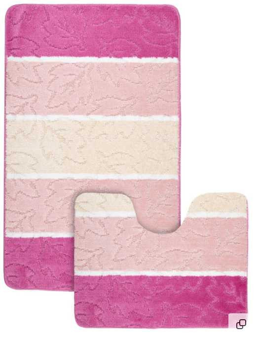 Набор ковриков для ванной Classic №79 Материал: ПолипропиленРазмеры:   60*100 и 50*60Страна:     Турция