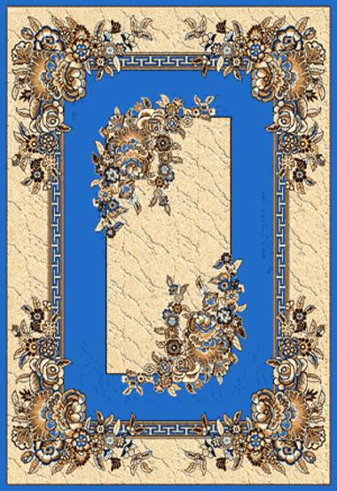 Ковёр DIANA (Laguna) 13 Синий Коллекция Диана - это традиционное качество ковров, включает в себя как классические, так и абстрактные дизайны.  Цена за м2: